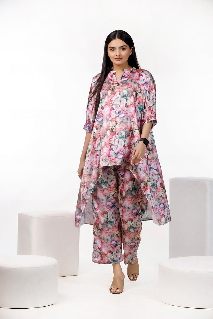 Floral Printed Co Ord Set by aaRVee Studio. Shop @ www.aarveestudio.com