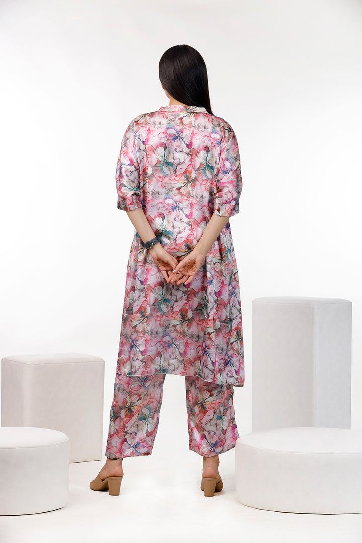 Floral Printed Co Ord Set by aaRVee Studio. Shop @ www.aarveestudio.com